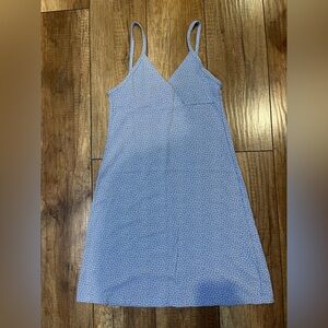 Brandy Melville Light Blue Floral Mini Dress